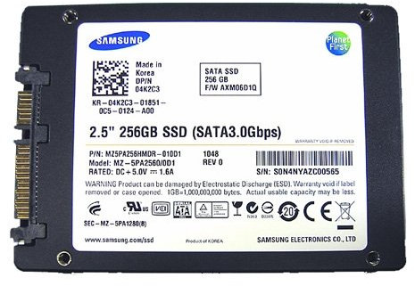 Dell HDD 256GB SSD-S2, 2.5Inch, 4K2C3