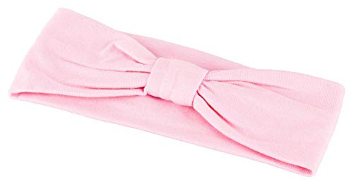 tanzmuster Kinder Ballett Haarband/Stirnband Coco aus weicher Baumwolle in rosa - hält den störenden Pony oder kürzeres Haar im Ballettunterricht optimal zurück.
