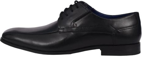bugatti Herren Businessschuhe, Männer Business Schnürer,lace-up Shoes,Low-tie,schnürschuhe,Anzugschuhe,Derby schnürung,schwarz (1000),41 EU / 7 UK