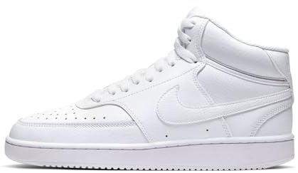 Nike Femme Nikecourt Vision Mid Women's Shoe, Bianco White White White 100, 40.5 EU