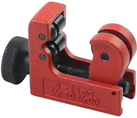 Tagliatubi Rame,Mini Tubo Cutter,Tagliatubi Regolabile,Portable Mini Pipe Cutter,Gamma Regolabile 3-22 mm,Durevole,Adatto per Acciaio Inossidabile,Rame,Lega di Alluminio,Tubo In Plastica PVC