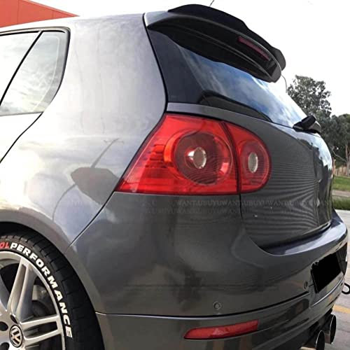 AUJAN Auto ABS Heckspoiler für VW Golf 5 MK5 R32 GTI R Hatchback, Auto Hintere Kofferraum Heckspoiler Lippe Spoiler