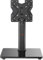 Perlegear Universale Supporto TV da Tavolo per Schermi da 19 a 43 pollici, Supporto per TV Regolabile in Altezza con Base in Vetro Temperato, VESA massimo 200x200mm
