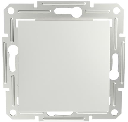 Schneider Electric Asfora EPH0270121D Interrupteur 2 pôles encastré 10 AX Bornes à fiche Blanc