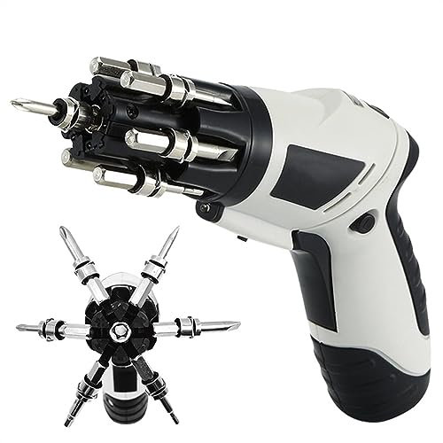 Cacciavite Elettrico Batteria Multifunzione Ricaricabile Trapano Senza Fili tenuto in Mano Utensili elettrici for l'installazione di mobili Cordless