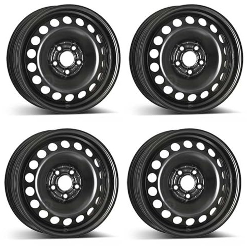 4x Alcar Stahlfelgen 4-4055 5.5Jx15 ET40 5x100 kompatibel mit Seat Ibiza
