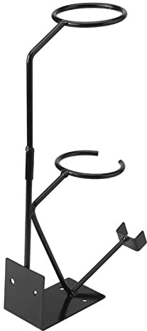 Risegun Gravity Spray Gun and Strainer Stand, Gravity Feed Paint Spray Gun Stand Holder, Wall or Bench Mount
