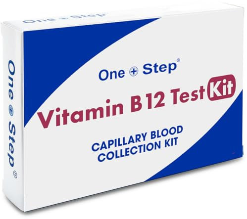 One Step: Vitamin B12 Blood Test Kit - at-Home Self-Collection with Fast Lab Results (2-4 Days) – Diagnose B12 Deficiency & Monitor Levels for Fatigue, Anaemia & Nerve Health