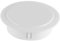 Laroal Tapa Decorativa para Orificio de Aire Acondicionado, diámetro Exterior de 100 mm, Tapa para Extremo de tubería, protección de tubería, plástico Blanco