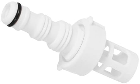 FRTmvg For Intex Pool Drain Valve Adapter - ABS White Water Drainage Connector with Screw Plug, Compatible with Most for Intex Above Ground Swimming Pools