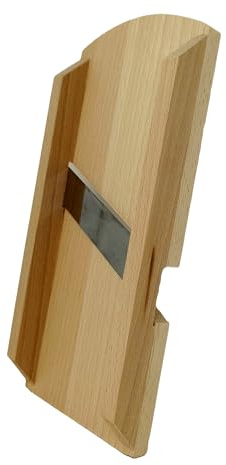 Krauthobel 1 Edelstahl Messer - 23 cm | Holz, Reibe, Sauerkrauthobel, Kohl Gemüse (1 Messer - 23 cm)