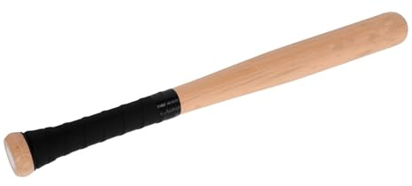 Mazza da Baseball in Legno, Bastone Sportivo Intero per Allenamento