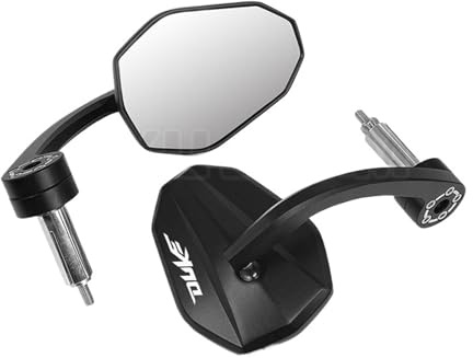 Motorrad-Lenkerendspiegel 7/8 22mm Lenkerrückspiegel, Kompatibel for KTM, DUKE390 DUKE790 Duke 390 250 125 690 790 890 990 1050 1290(Duke)