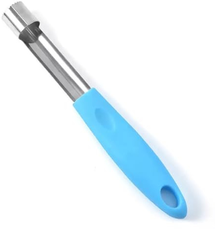 Scavatore per mele, 2 CM strumento di rimozione del nucleo della frutta, in acciaio inossidabile, strumento di rimozione dei semi di mela e pera, multifunzione, facile da torcere, per una varietà