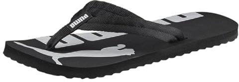 PUMA Unisex Epic Flip v2 Zehentrenner, Black-White, 43 EU