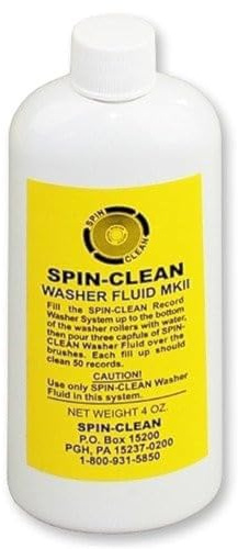 Pro-Ject Spin Clean Record Detergent 475 ml - Efficace pulizia del vinile - Supporta il lavaggio dei dischi - Manutenzione del vinile