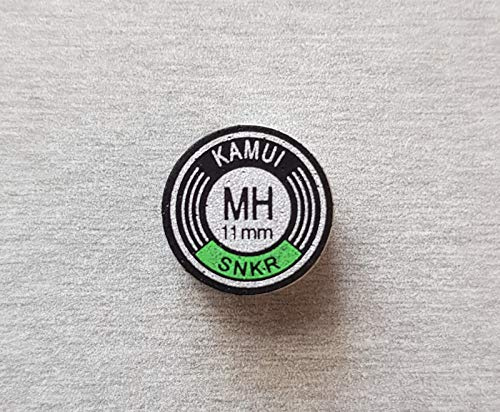 KAMUI Queue-Spitze für Snooker, 11 mm, Schwarz