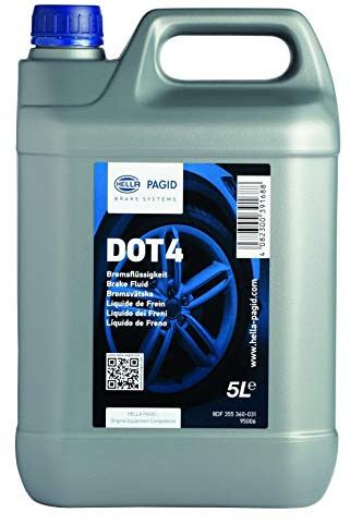 HELLA 8DF 355 360-031 Bremsflüssigkeit 95006 - DOT 4 - Kanister - 5L