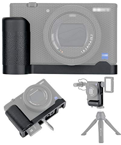 JJC Handgriff Kameragriff Metall L-Platte für Sony ZV-1 ZV1 Vlog-Kamera