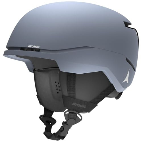 Atomic Four JR Skihelm für Kinder & Jugendliche - Grau - Größe XS - Max. Sicherheit bei Aufprällen - Innovatives Belüftungssystem - Kopfumfang 48-52 cm