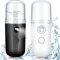 2 Pcs Nano Face Mister 30ml Portable Mini Face Mist Handy Steamer USB Mist Sprayer Facial Steamer Atomization Machine for Skin Care Travel Personal Care Eyelash Extensions