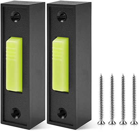 Graootoly 2Pcs Universal Garage Door Opener Switch 41A4166 Button Black with White Center