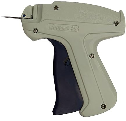 Larius Pistola de etiquetado Arrow 9S Standard Tag Gun - Fijación de etiquetas y etiquetas de precio en set con aguja de repuesto (sin aguja de repuesto)