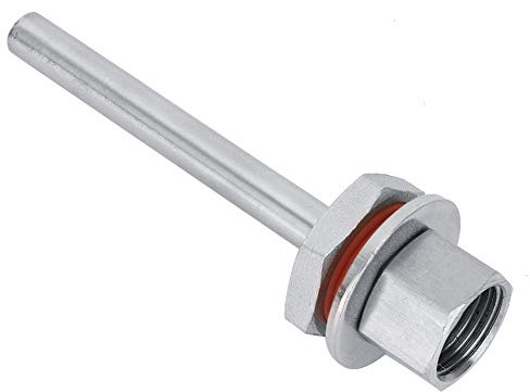 Generic Puits Thermométrique de Brassage, Puits Thermométrique en Acier Inoxydable Durable pour la Réfrigération Alimentaire pour le Traitement Pétrochimique pour les Applications Hydrauliques pour