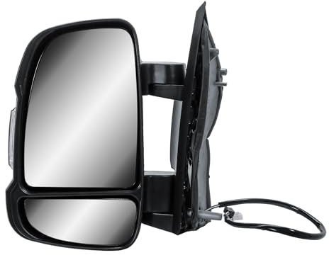 Rétroviseur gauche électrique et chauffant avec clignotant pour Fiat Ducato Citroën Jumper Peugeot Boxer 2006-2024 Opel Movano 2022-2024