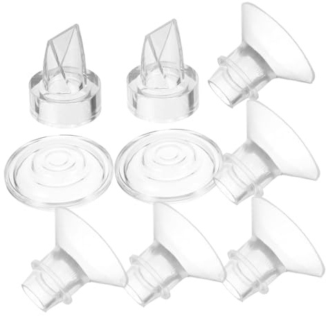 Silikon Flanscheinsätze 15mm für Tragbare, 1 Satz | Passend für Elektrische und Tragbare Modelle, 13mm bis 21mm Größen, Schlichtes Design