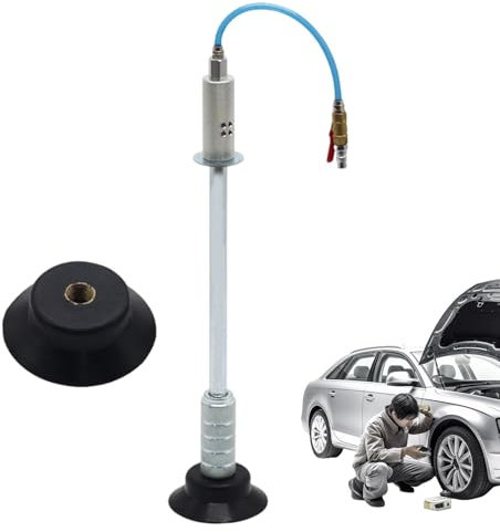 Extractor neumático de abolladuras para automóviles, extractor neumático de abolladuras para automóviles, extractor de abolladuras fácil de usar con ventosa, kit de extracción neumática