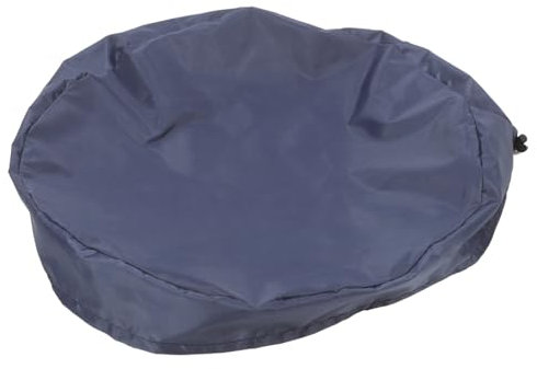 Abaodam Copertura Per Barile in Plastica Copertura Per Secchio d Da Esterno Coulisse Per Proteggere Barile Da Pioggia e Neve