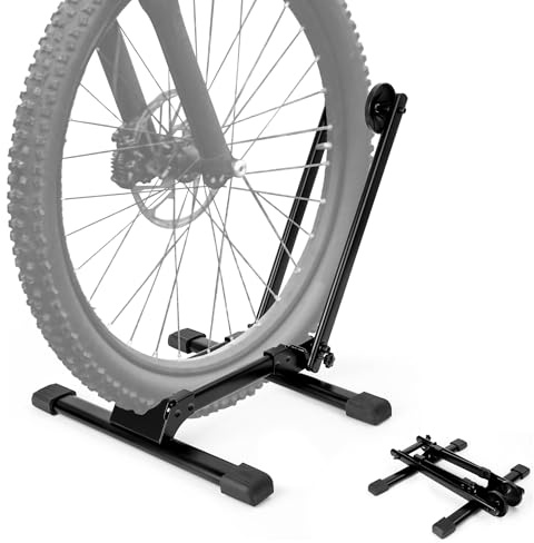 CycForge Bike Wall Mount Hanger - Adjustable Horizontal Bicycle Storage Rack for Garage and Home - Metal Hook Holder for Road, Mountain, and Hybrid Bikes- Big Black