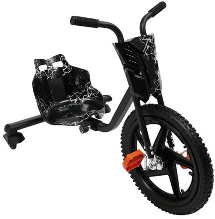 Drift Trike, Verstellbares Drifting Scooter, Drifter Dreirad Rutscher KinderfahrräDer Tragfähigkeit 80kg für Kinder unter 6 Jahren