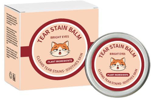 Détachant De Larmes Pour Chiens - Baume Nettoyant Doux 30 Ml, Détachant De Larmes De Chiens | Pour Le Toilettage Des Chats, Chiots Et Des Chatons, Formule De Contrôle De L'humidité À L'intérieur,