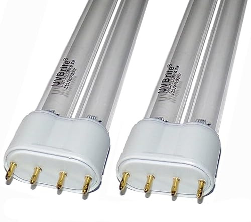 UVBrite® 2 x 36w PLL High Performance Quartz Lamp for Aquarium/Pond Filter UVC Clarifier | UV Germicidal Bulb