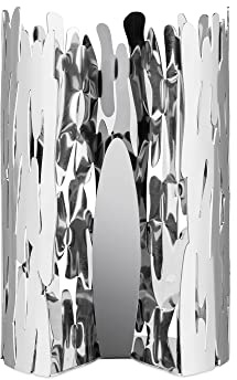Alessi | Barkroll BM04 - Porte-Rouleau de Cuisine Design, Acier Inoxydable, Poli, Argent, 15,50 x 15,50 x 24,00 cm