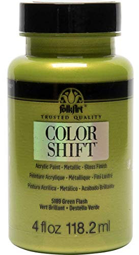 Plaid Folkart Colour Shift Acrylic Paint, Green, 4oz/118.2ml