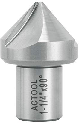 ACTOOL HSS Kegelsenker 3,8 cm Durchmesser mit 3/4 Zoll Weldon-Schaft