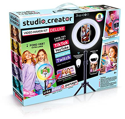 Canal Toys Creator-Studio influenceur vidéo Maker kit Deluxe-INF 003, 10 ans, Multicouleurs