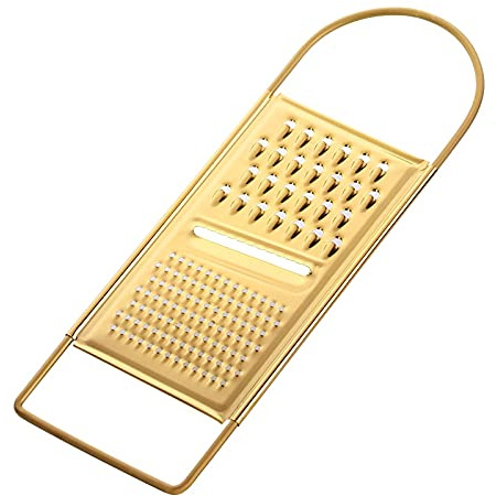 LUOSHUAI Cheese Grater Multifunctional kitchen gadgets grater potato fruit slicer peeling, scraping vegetables and cutting Grater (Color : Golden)