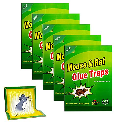 Colla Per Top i,Trappola Per Topi Facile Da Usare Può Catturare Topi Grandi E Piccoli Può Essere Riutilizzata Trappola Per Grandi (5)