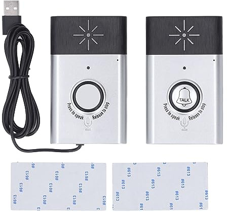 Wireless Doorbell with Two-Way Audio & Remote Ring Smart Doorbell Kit for Home, No Wiring Required, Weatherproof Video Doorbell with Voice Intercom