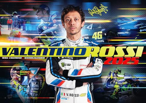 Valentino Rossi Kalender 2025: Der MotoGP Star