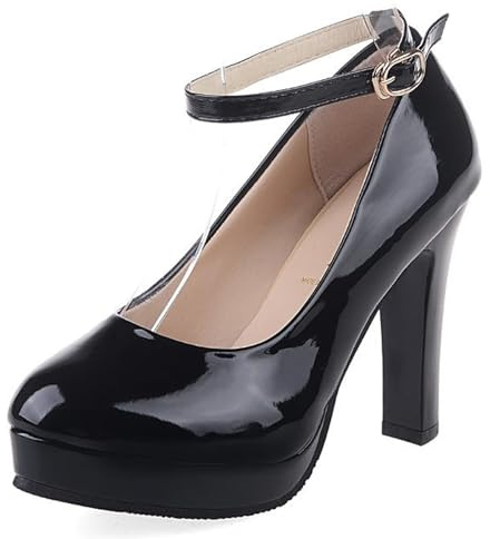 WUIWUIYU Escarpins Femmes Plateformes Chaussures à Talons Hauts -Escarpins Bout Pointu Sexy Talon Aiguille - Mariage Party Dress Chaussures 10CM Heels