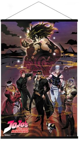 Close Up JoJo's Bizarre Adventure - Poster (Group) (Größe: 61cm x 91,5cm) (Poster & Magnetische Posterleisten)