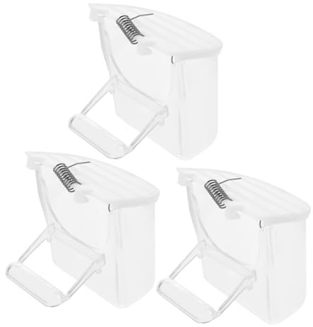 BESPORTBLE Hanging Food Box for Parrots 3pcs Pet Bird Feeder Sturdy Design Easy to Install