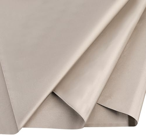 GORGECRAFT Tessuto di Protezione EMF 140 * 200cm Schermatura EMI, RF e RFID in Tessuto di Nichel-Rame Gabbia di Faraday Fai da Te Schermatura Wireless per Celle Grigio Chiaro