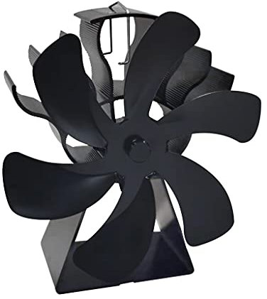 YIZITU Winter Warmer Heat Powered Stove Fan Larger Air Circulating Warm Air For Your Large Rooms Home Stove Fan Heat Powered No Need For Battery Or Electricity