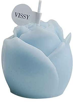 Candele profumate aromatiche decorative fatte a mano in cera di rosa regalo di San Valentino Puntelli per foto Decor Candele profumate